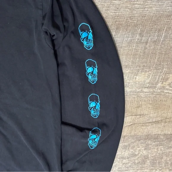 Vintage Santa Cruz Skateboards Long Sleeve Shirt XXL Sleeve Hit 90s SEE PHOTOS - Picture 6 of 11